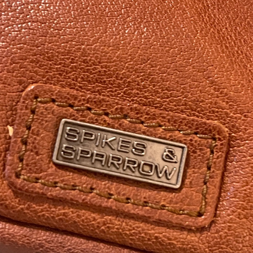 Spikes & Sparrow Rust Leather Belt Bag - Picture 3 of 6